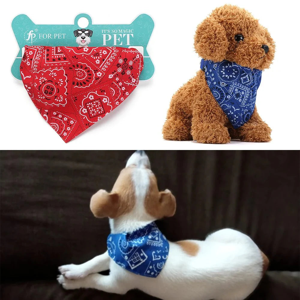Adjustable Pet Bandana Scarf