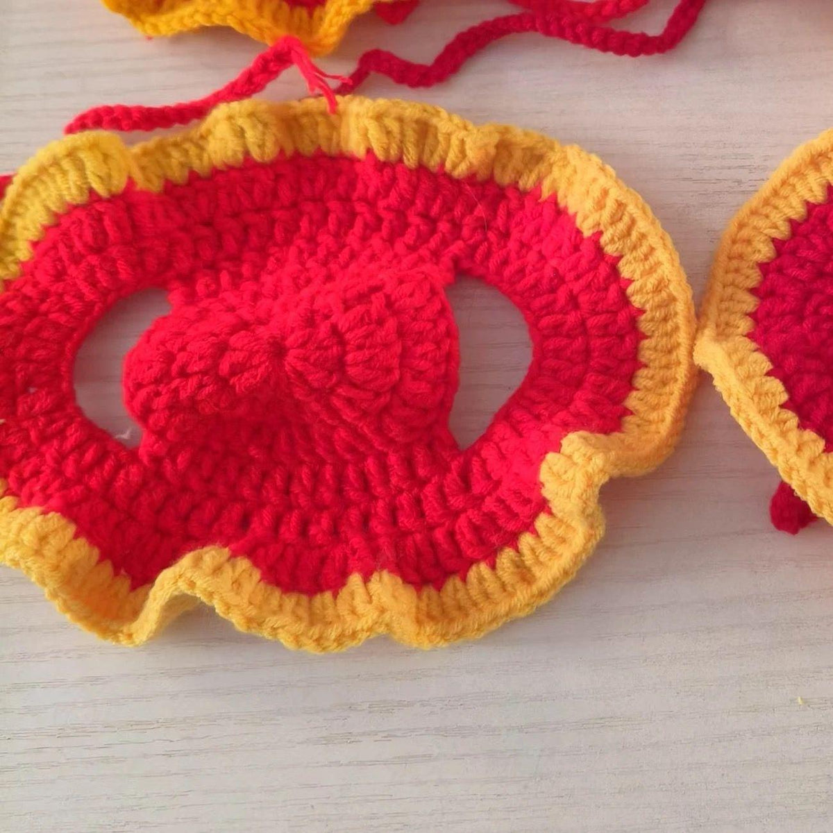 Pet Hat Cute 3D Knitted Wool Bonnet