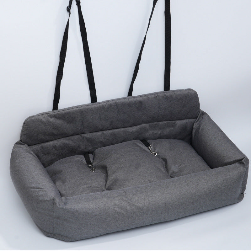 Rear-seat Pet Bed For Cars
