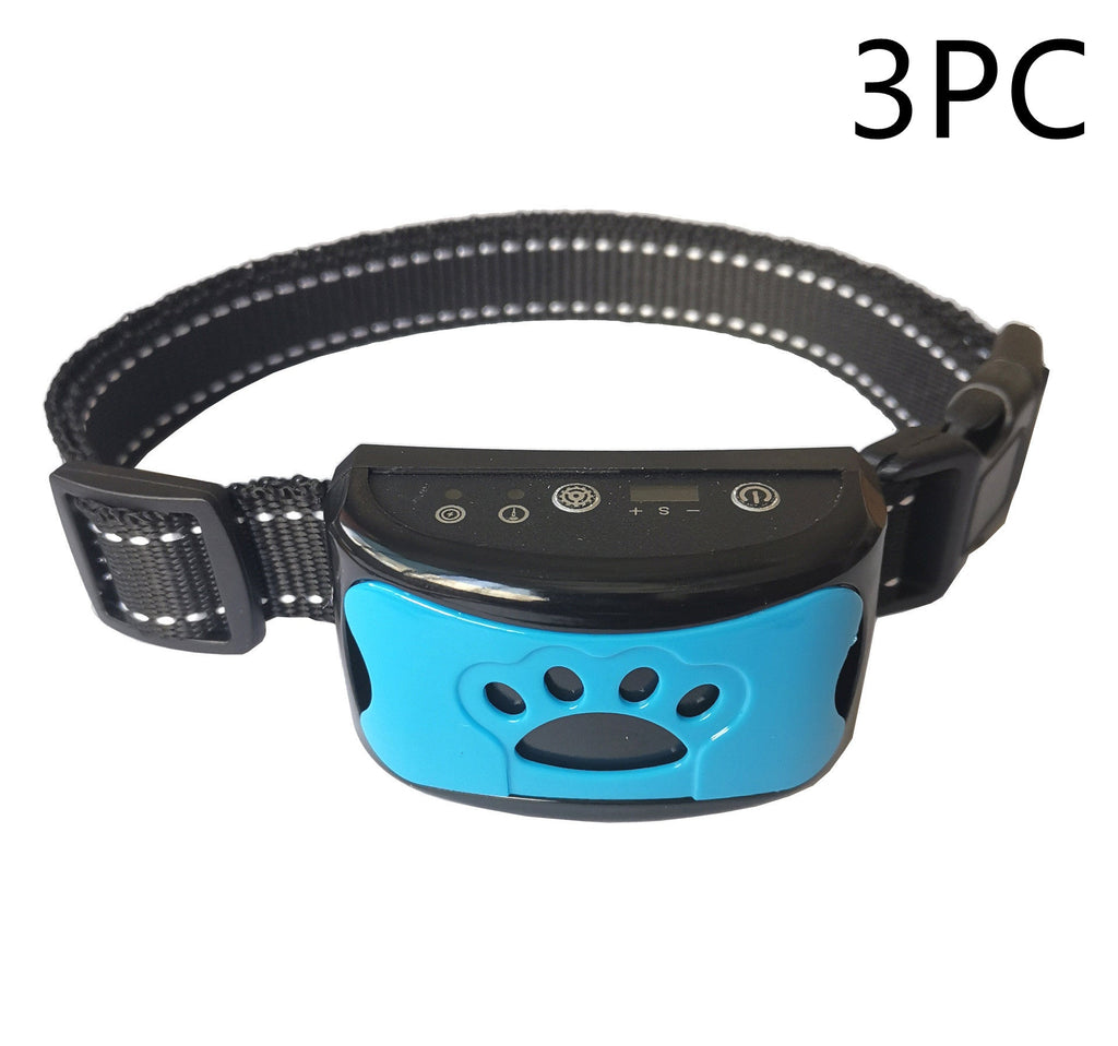Dog Training Collar Waterproof, Remote Control, Rechargeable, With Shock Vibration Sound