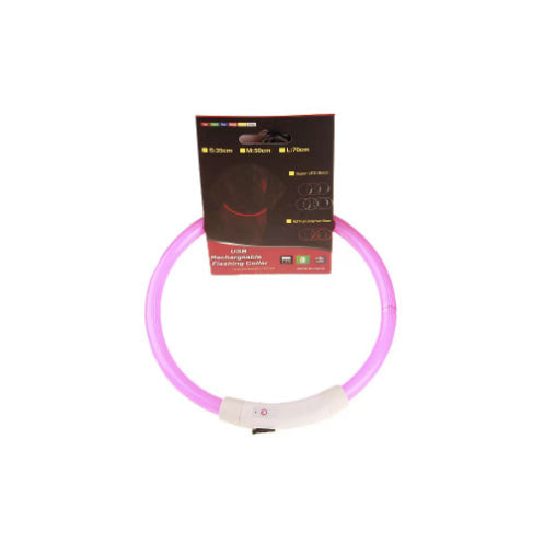 Flashing Collar USB Rechargeable For Night Walking