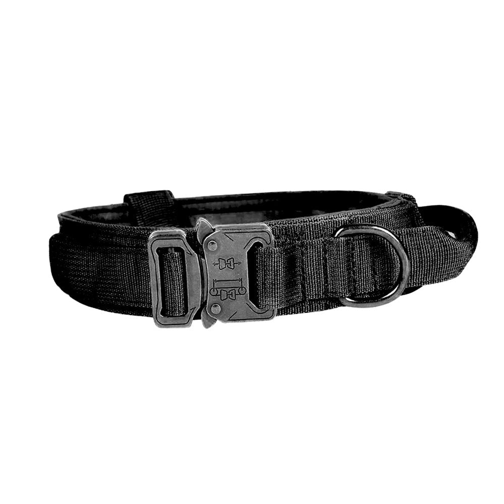 Tactical Dog Collar And Leash Set, Adjustable