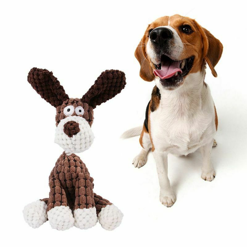 Puppy Chew Squeaker Squeaky Plush Sound Toys Clean Teeth