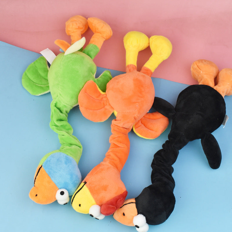 Bite-resistant Dog Plush Toy Sound