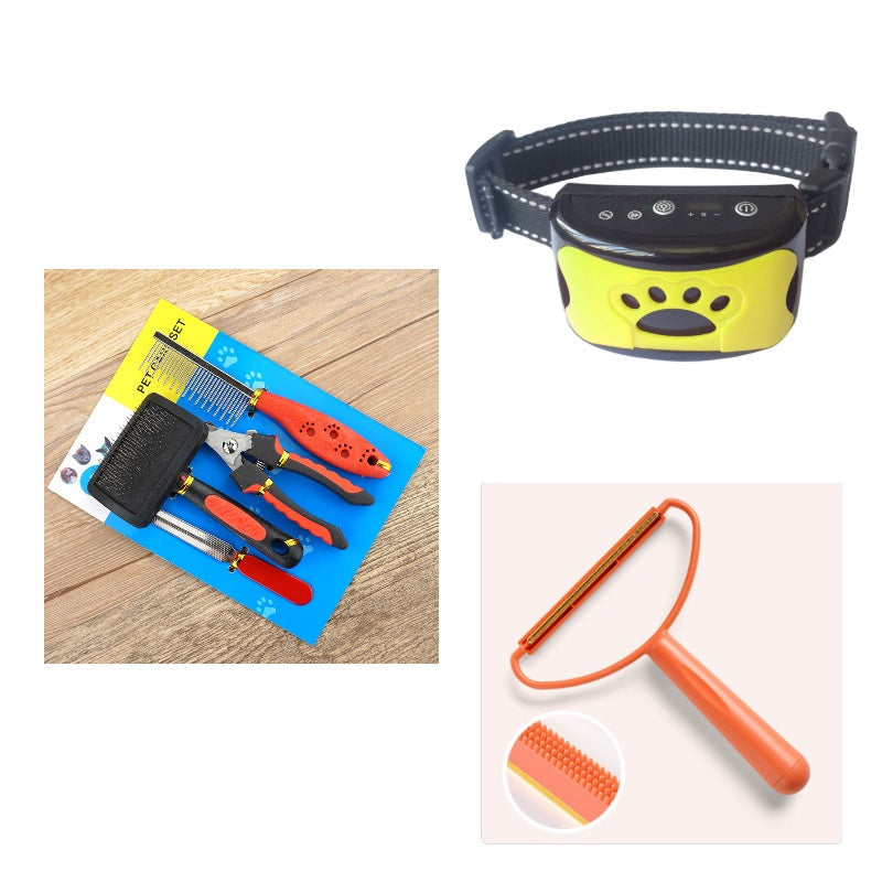 Dog Training Collar Waterproof, Remote Control, Rechargeable, With Shock Vibration Sound