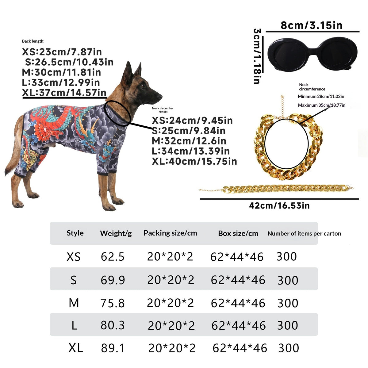 Pet Tattoo Four-Legged Apparel