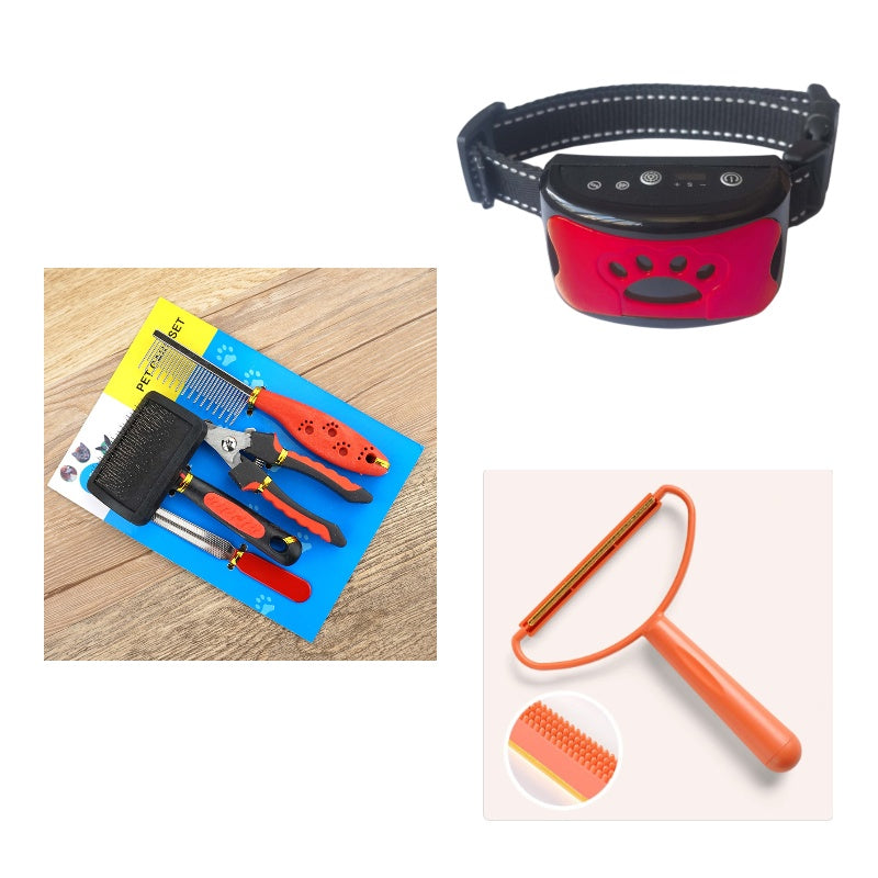Dog Training Collar Waterproof, Remote Control, Rechargeable, With Shock Vibration Sound