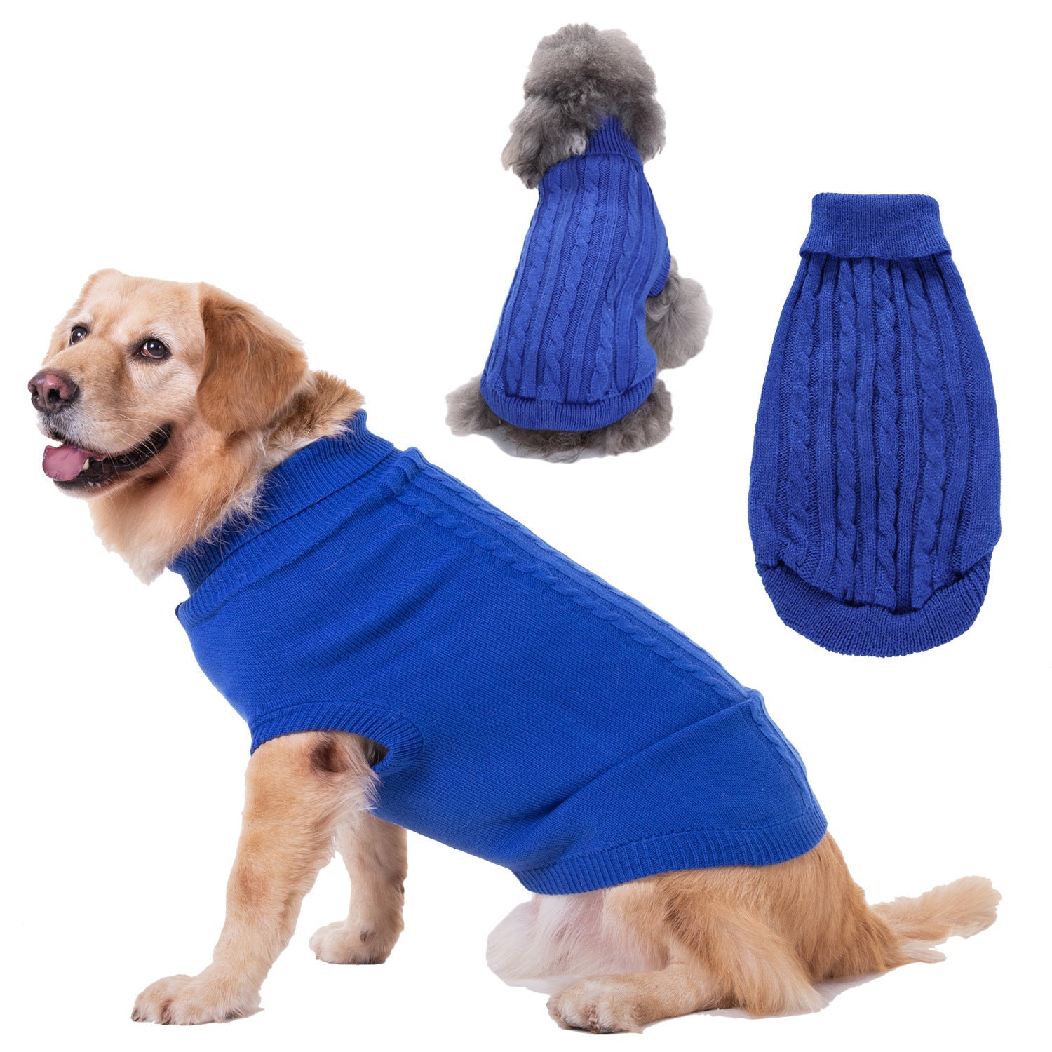 Solid Color Puppy Sweater