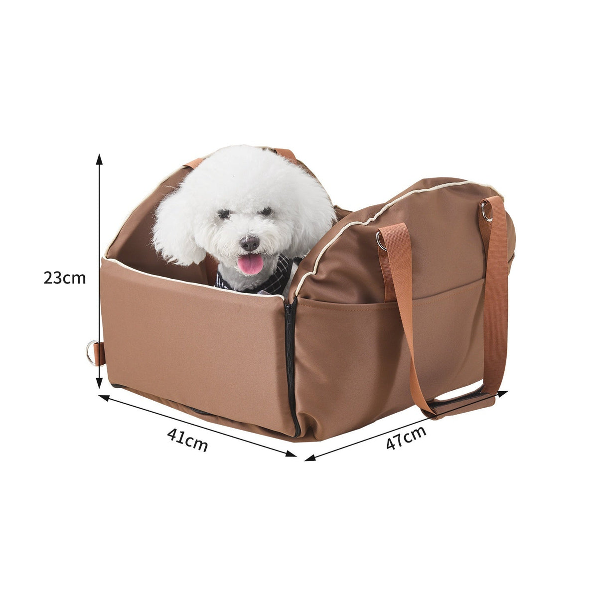 Multi-functional Portable Car Console Pet Carrier