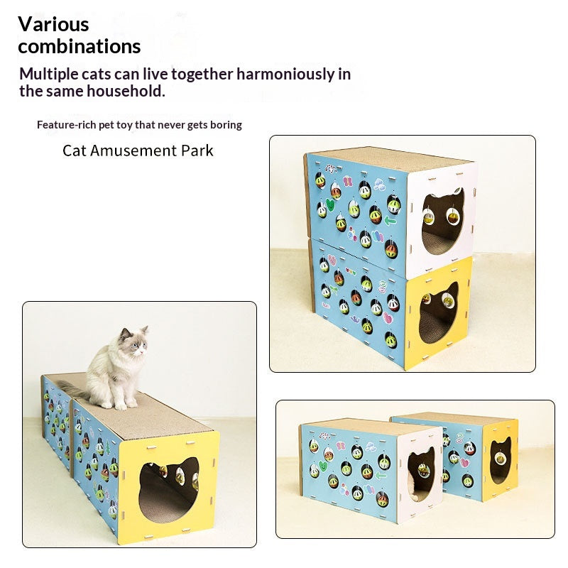 Cat Digging Toy & Scratcher Board