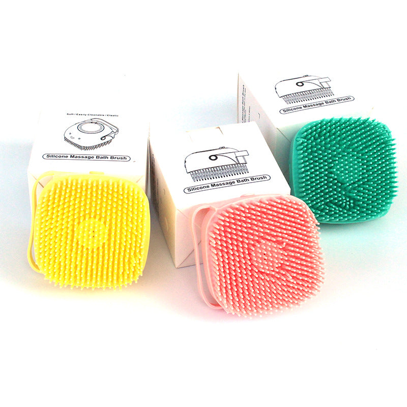 Silicone Dog Bath Massage Cleaning Tool Dog Grooming Supplies