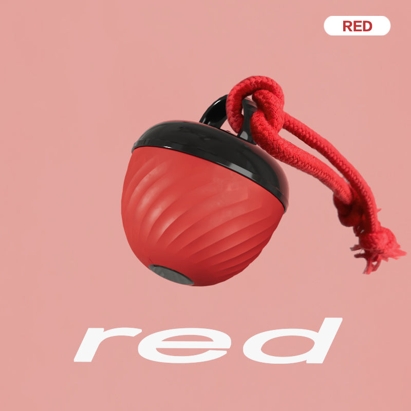 Smart Pet Toy Electronic Interactive Moving Ball Rope USB 3 Modes