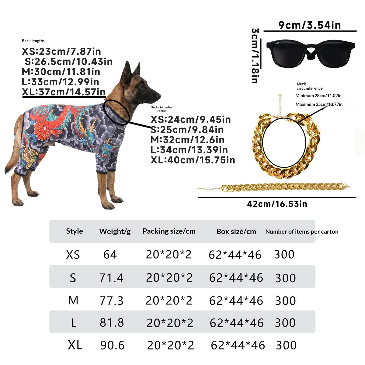 Pet Tattoo Four-Legged Apparel