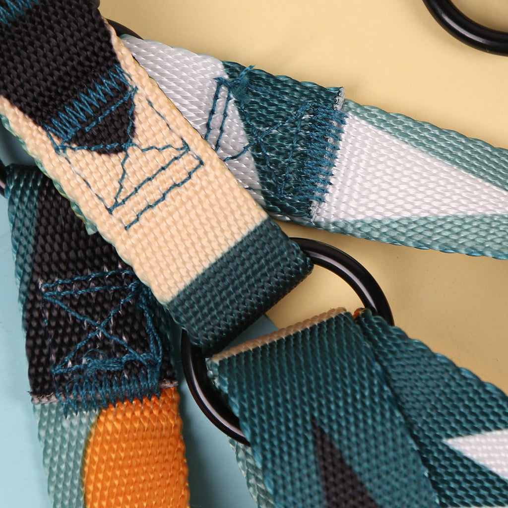 Hand Holding Rope, Leash, Collar Three-piece Set