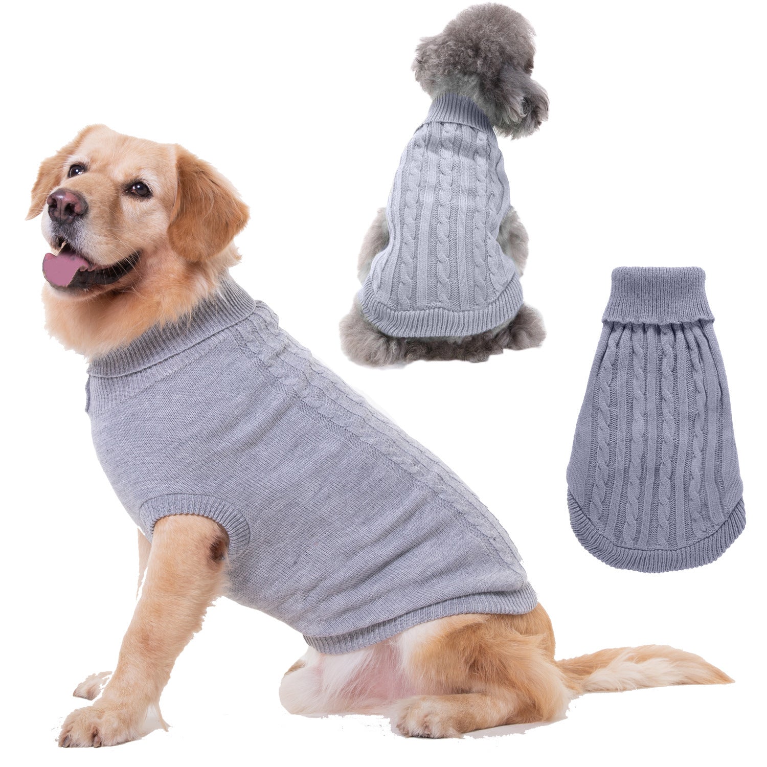 Solid Color Puppy Sweater
