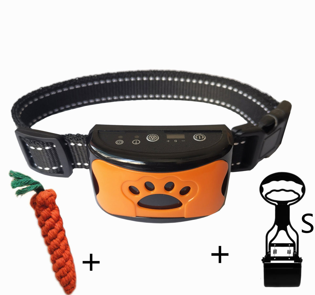 Dog Training Collar Waterproof, Remote Control, Rechargeable, With Shock Vibration Sound
