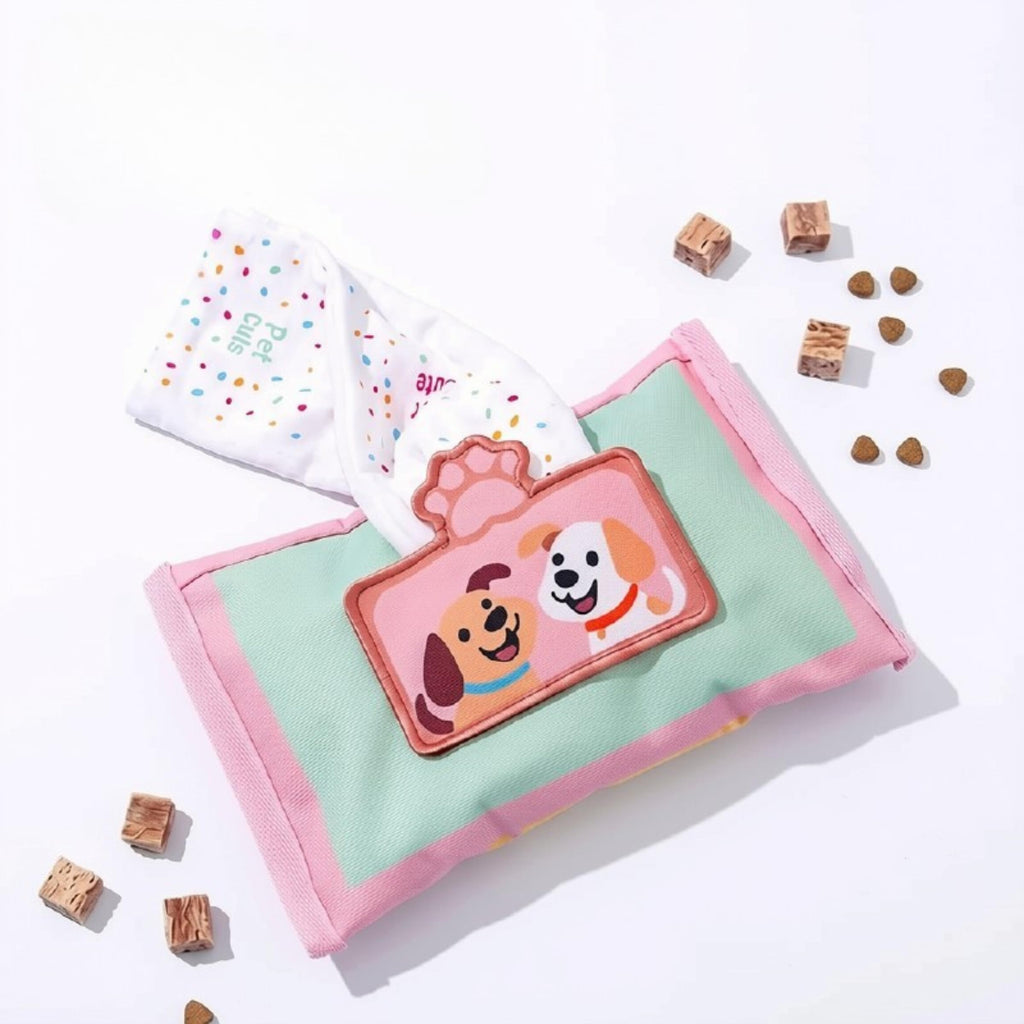 Interactive Dog Snuffle Wipe Puzzle Toy