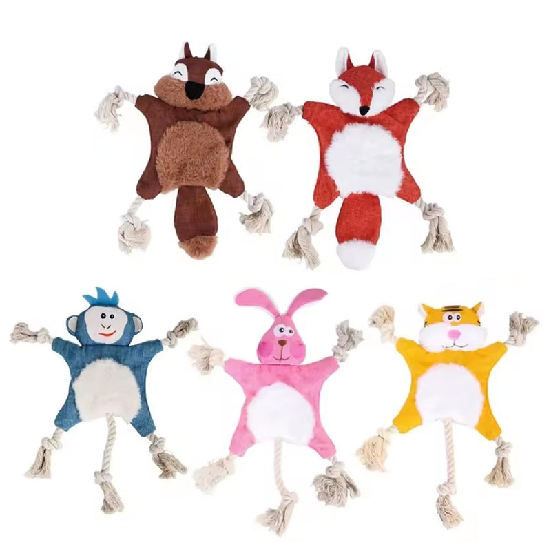 Dog Toys, Stuffed, Chewing, Plush, Squeaky Animal Pet Toys