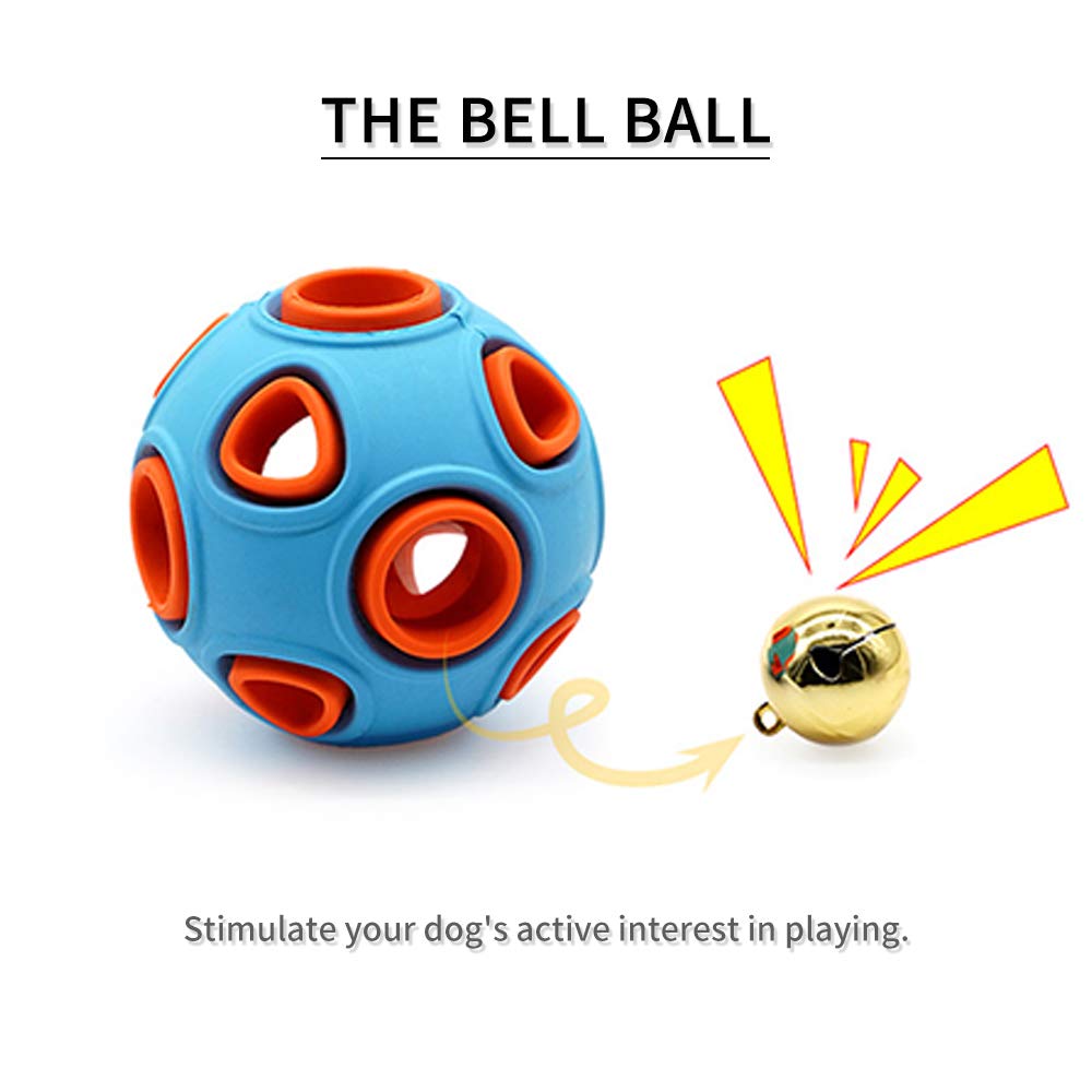 Interactive Toy With Ring Bell Squeak