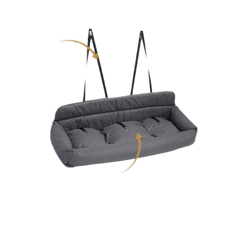 Rear-seat Pet Bed For Cars