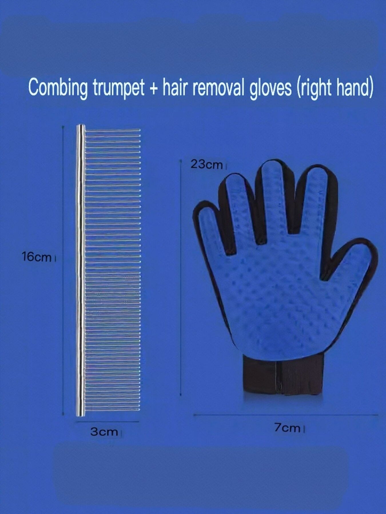 Stainless Steel Pet Grooming Comb