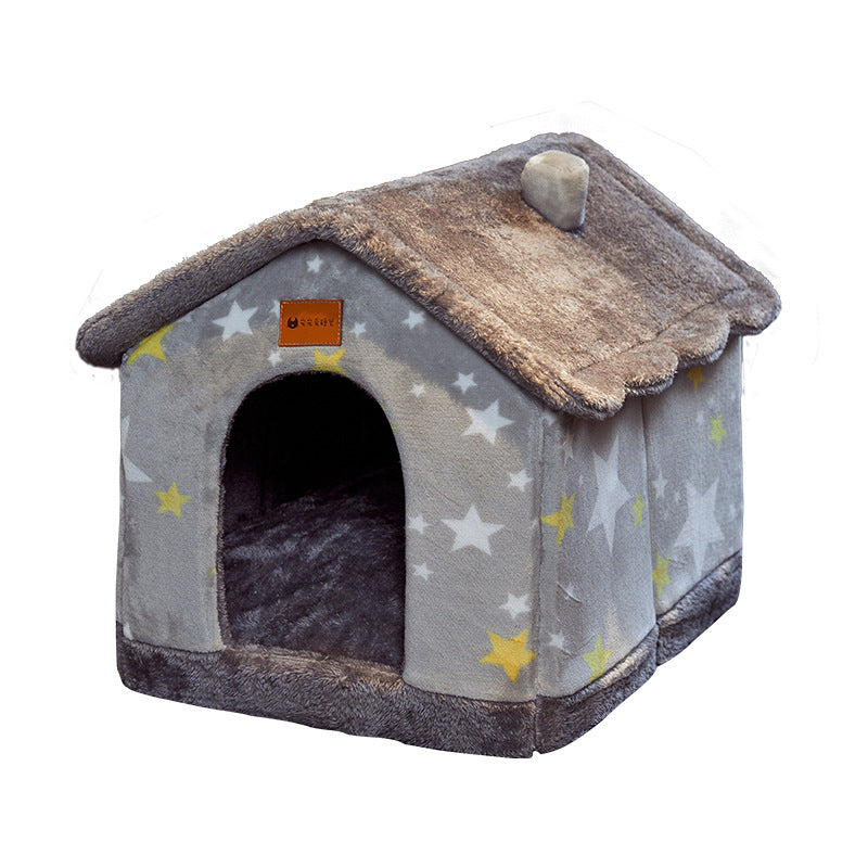 Foldable House Winter Dog Villa
