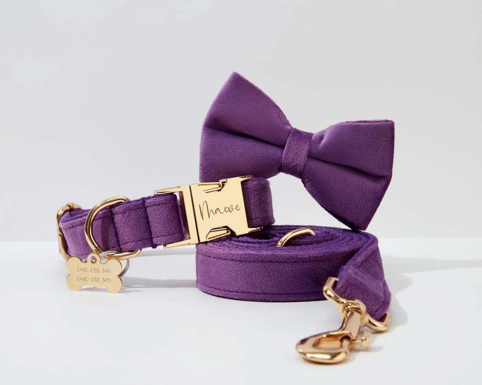 Velvet Purple Harness Set