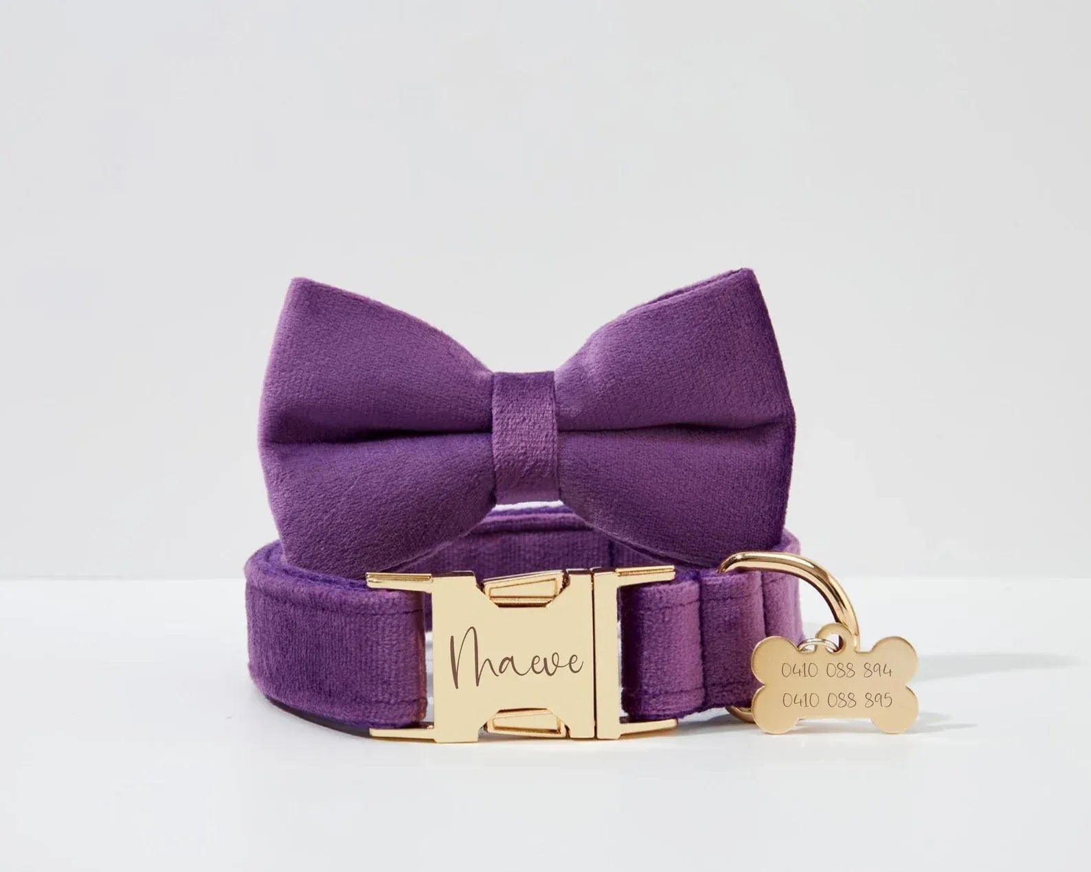 Velvet Purple Harness Set