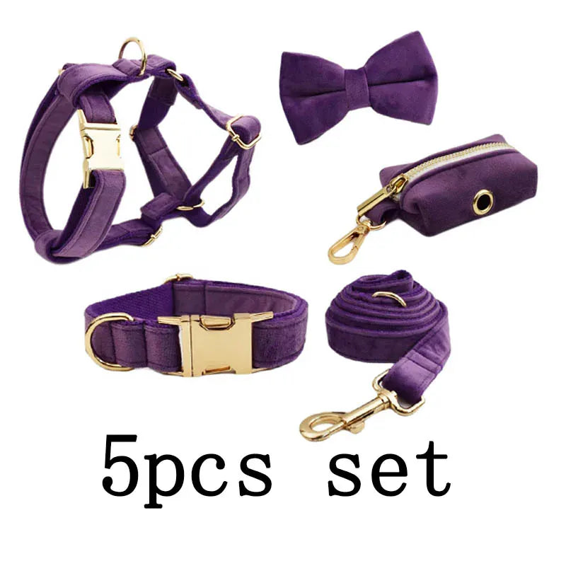 Velvet Purple Harness Set