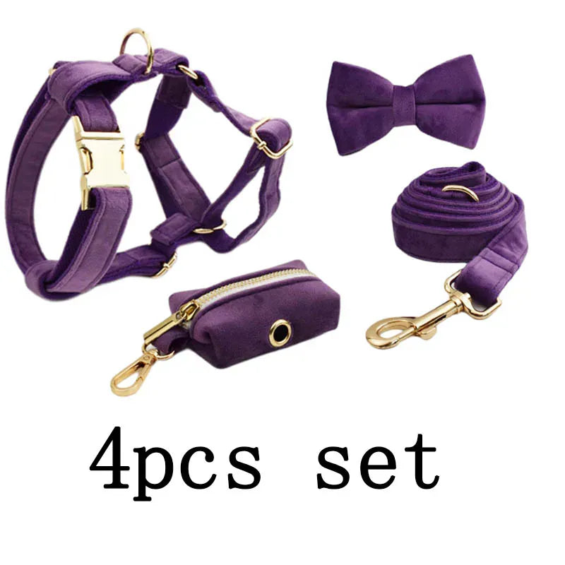 Velvet Purple Harness Set