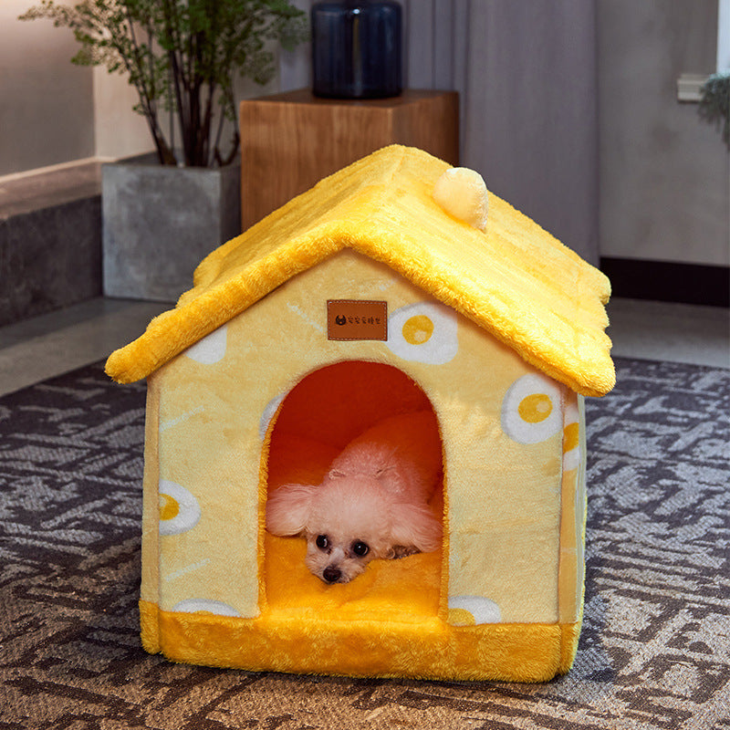 Foldable House Winter Dog Villa