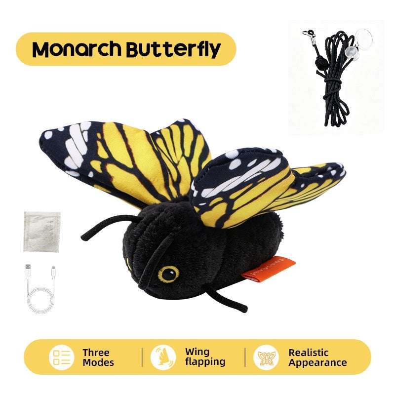 Simulation Butterfly Automatic Cat Teaser