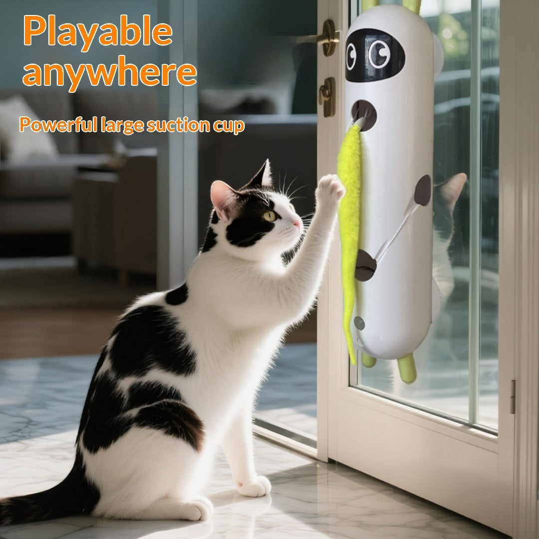 Interactive Electric Self-Play Cat Teaser Wand