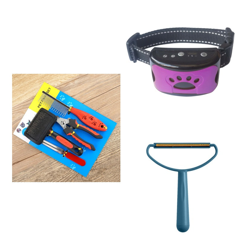 Dog Training Collar Waterproof, Remote Control, Rechargeable, With Shock Vibration Sound