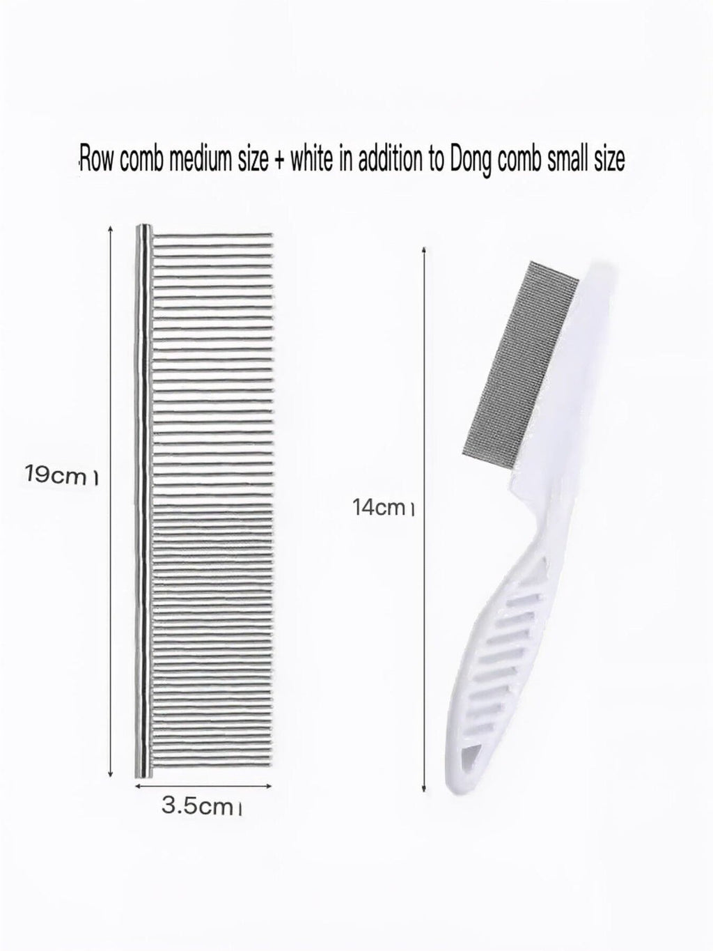 Stainless Steel Pet Grooming Comb