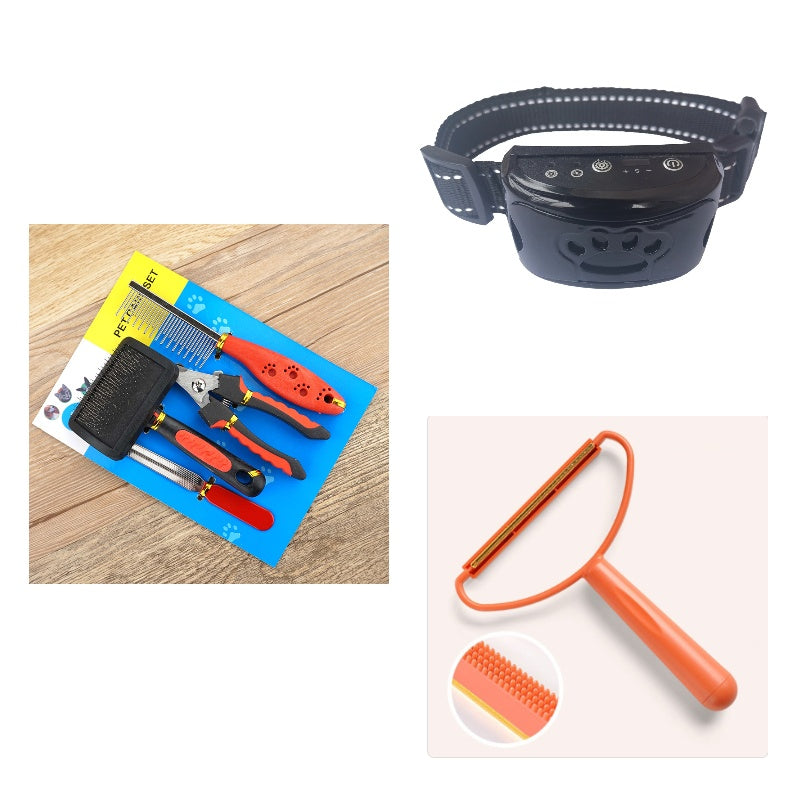Dog Training Collar Waterproof, Remote Control, Rechargeable, With Shock Vibration Sound