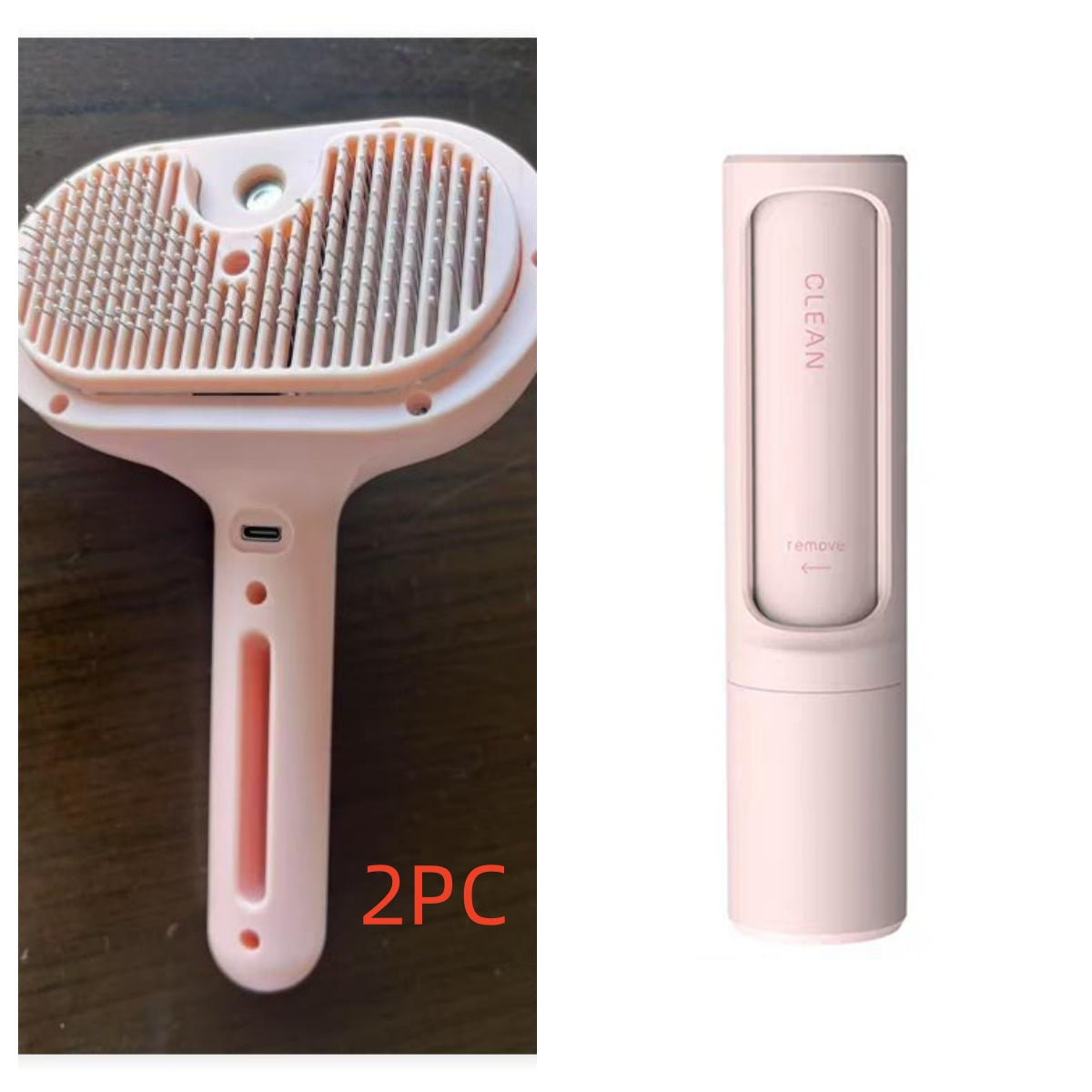 Self Cleaning Pets Hair Remover Brush For Dogs