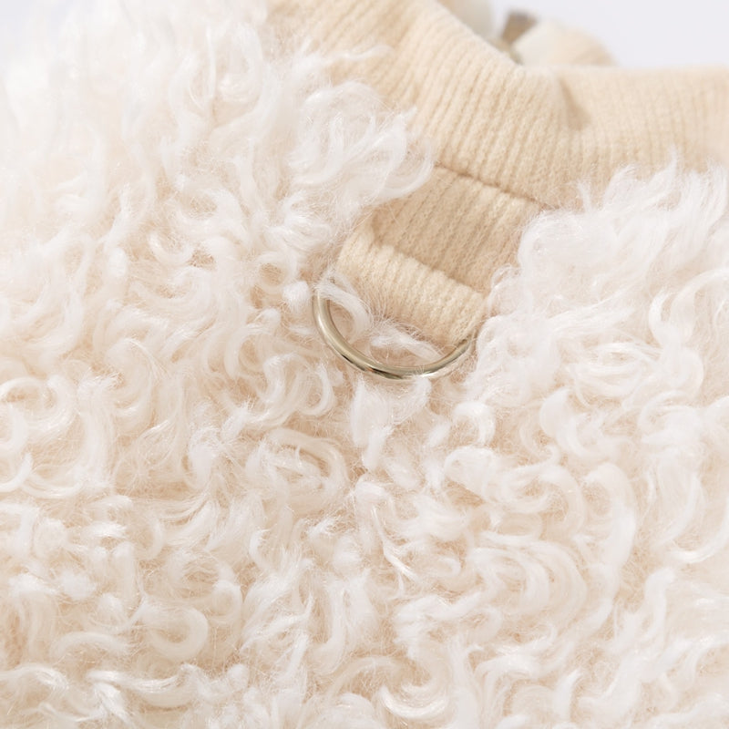 The Fluffy Sheep Wool Pet Vest