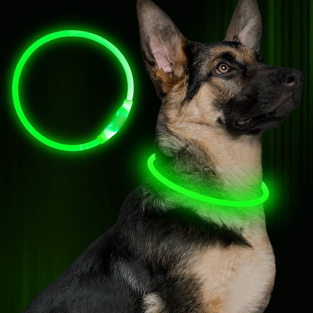 Flashing Collar USB Rechargeable For Night Walking