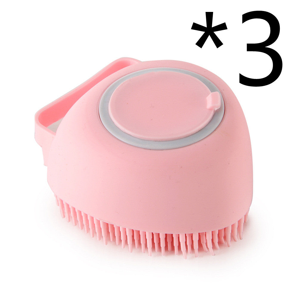 Silicone Dog Bath Massage Cleaning Tool Dog Grooming Supplies