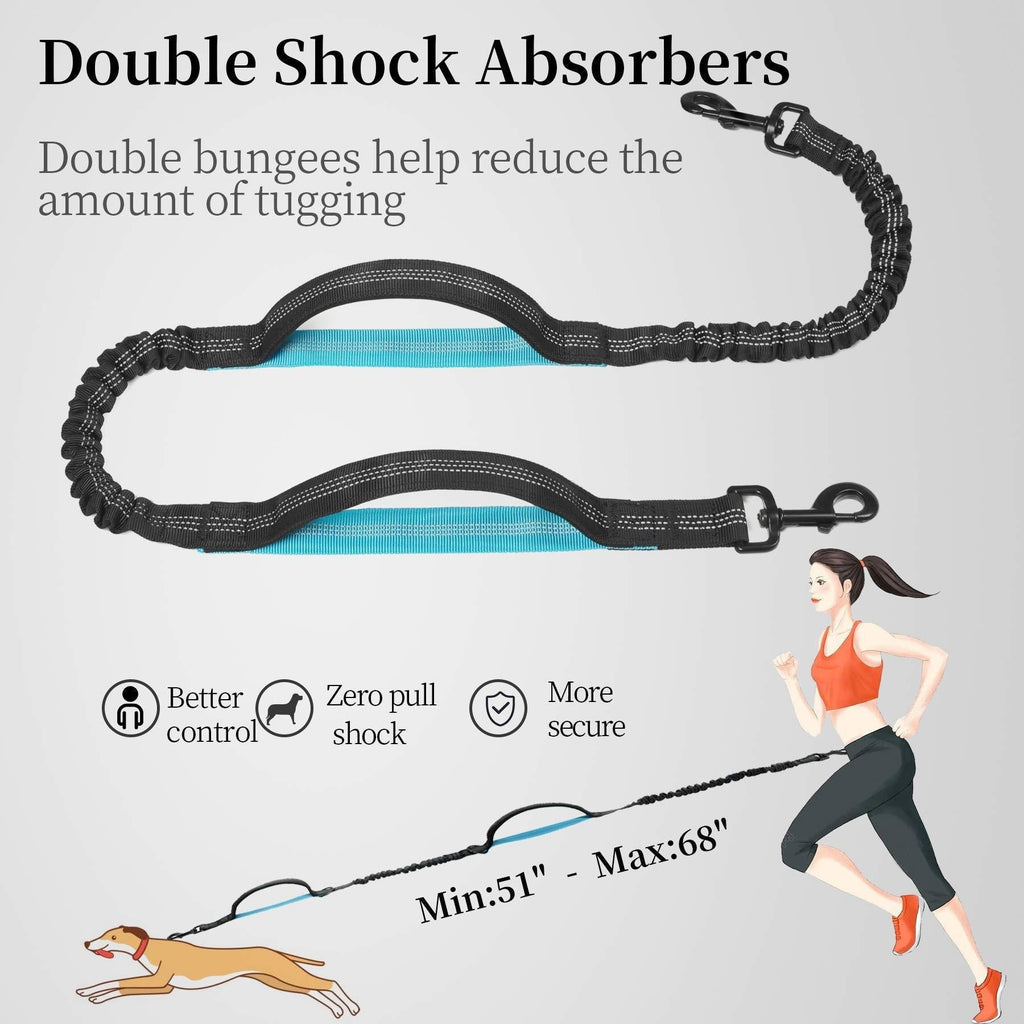 Multifunctional Dog Leash Waist Bag Pet Set For Walking And Running