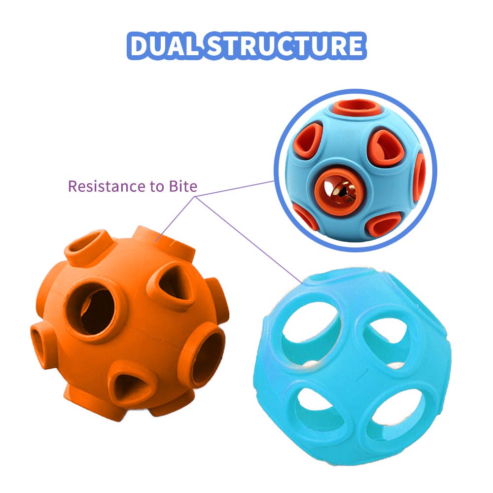 Interactive Toy With Ring Bell Squeak