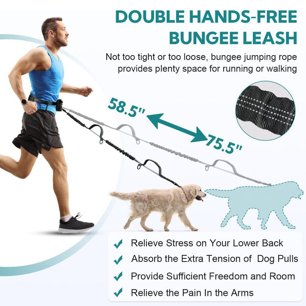 Waist Bag Running Leash