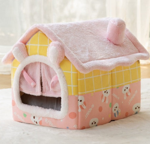 Foldable House Winter Dog Villa