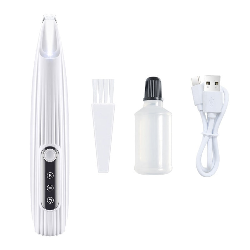 LED Pet Hair Trimmer — Cordless Precision Clipper