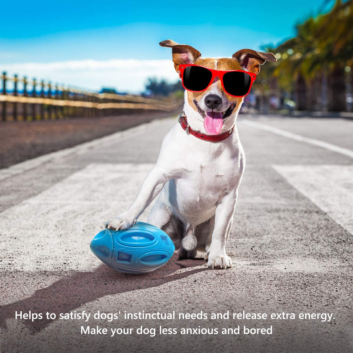 Dog Toys Rugby Wear-Resistant Bite-Resistant