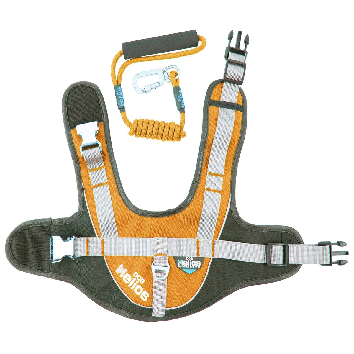 'Bark-Mudder' 2-in-1 Reflective and Adjustable Sporty Dog Harness and Leash