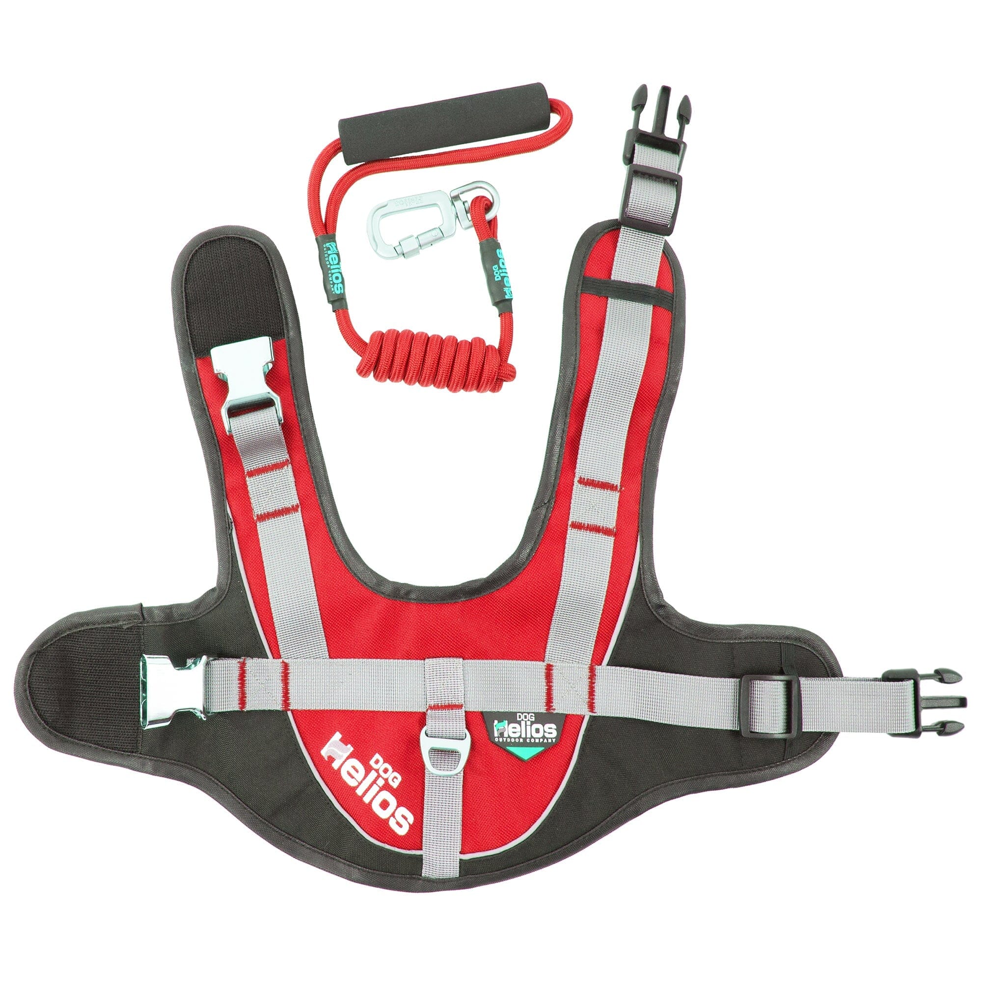 'Bark-Mudder' 2-in-1 Reflective and Adjustable Sporty Dog Harness and Leash