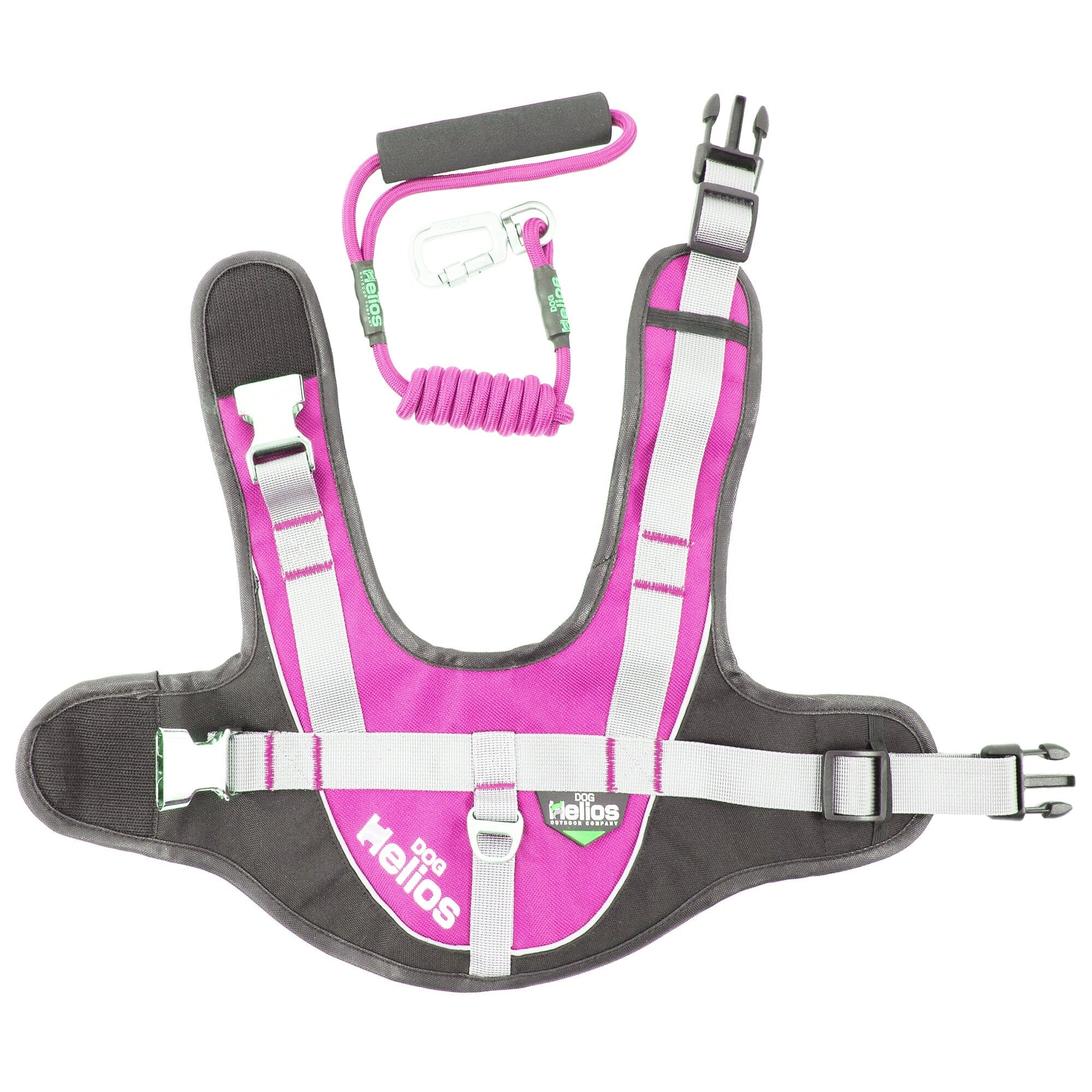 'Bark-Mudder' 2-in-1 Reflective and Adjustable Sporty Dog Harness and Leash