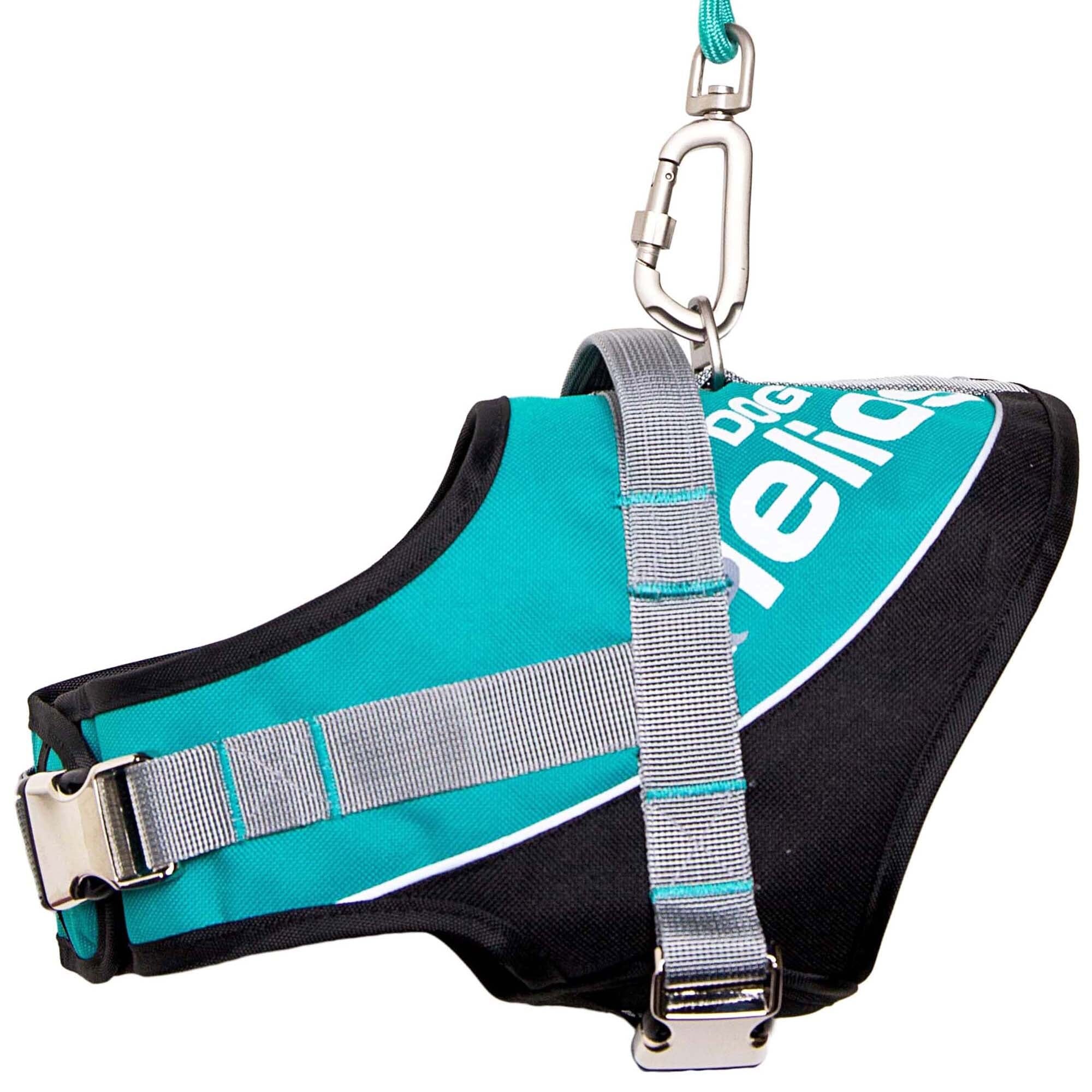 'Bark-Mudder' 2-in-1 Reflective and Adjustable Sporty Dog Harness and Leash